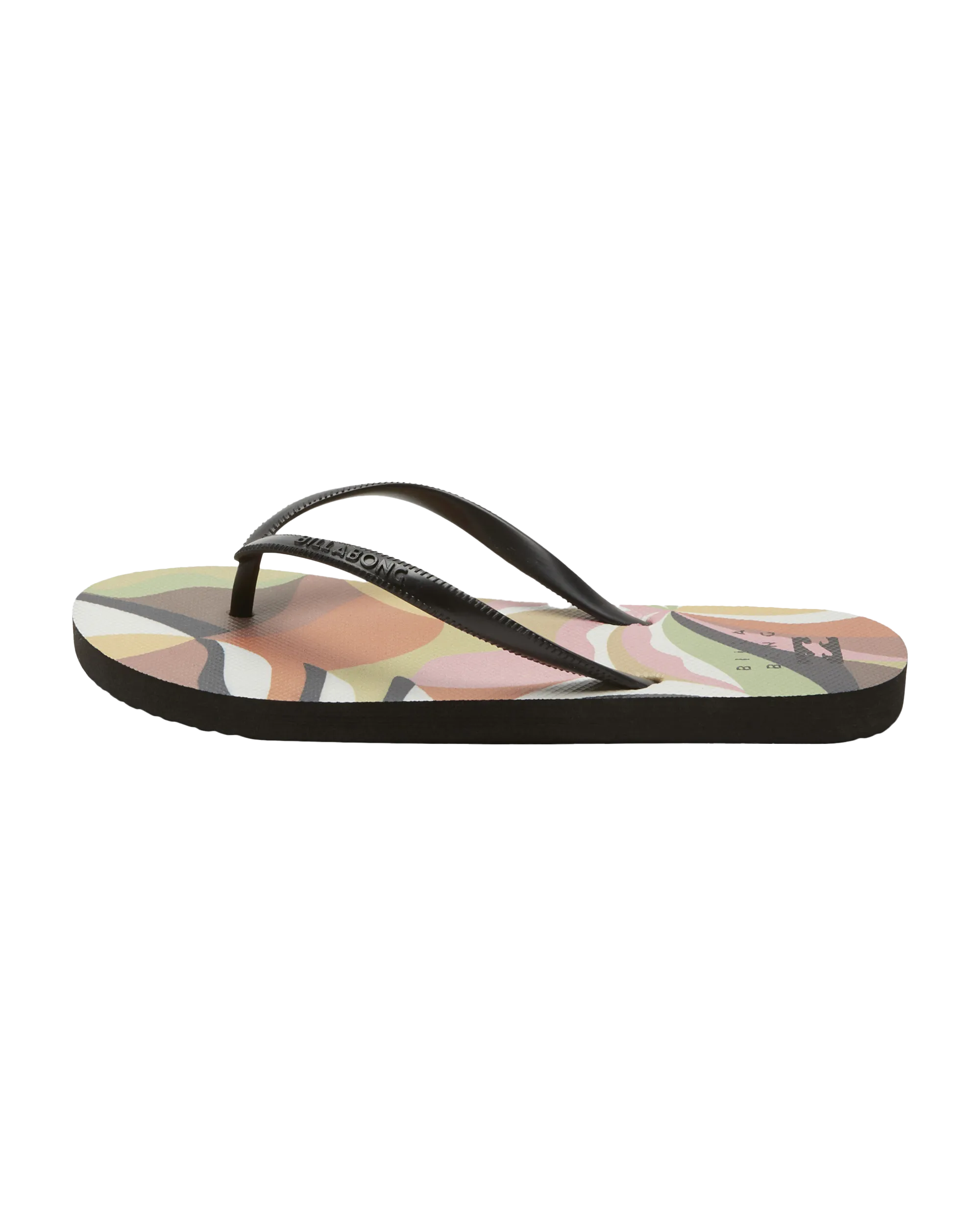 Dama Flip Flops in Black