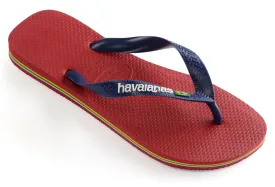 Havaianas Brasil Logo In Red