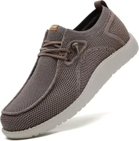 ITAZERO Men Extra Wide Shoes - 4E to 5E Wide Toe Box Shoes for Men XX Wide Width Swollen Feet - Men's Loafers & Slip-ons with Arch Support Insole for Plantar Fasciitis