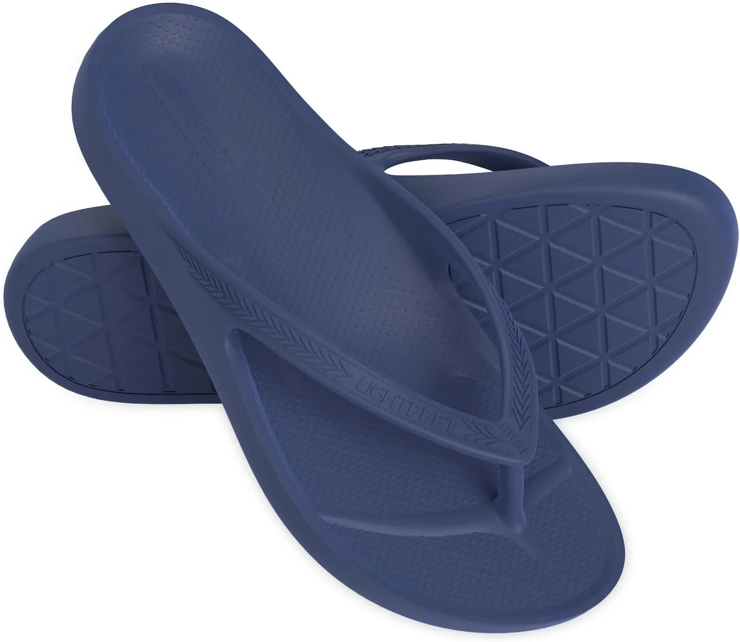 LightFeet Arch Support Flip Flops ?C Australian Podiatrists Designed FlipFlops for Women & Men Prevent Tired Aching Legs | Unisex Orthotic Plantar Fasciitis Flip Flops Made From Recycled Materials