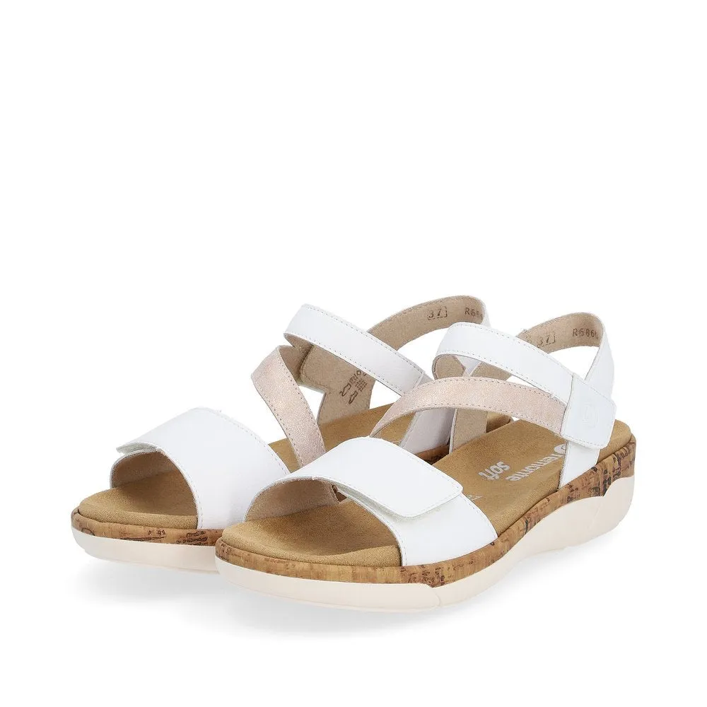 R6860-80 Velcro Z-Strap White/Rose Gold
