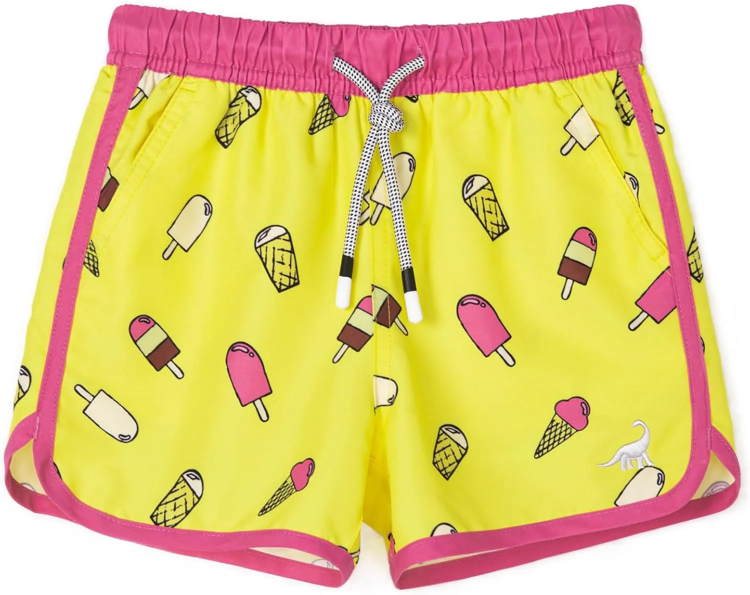 SURF CUZ Boys Swim Trunks Retro Toddler Boy Swimsuit Shorts Quick Dry Swimming Trunks Bathing Suit